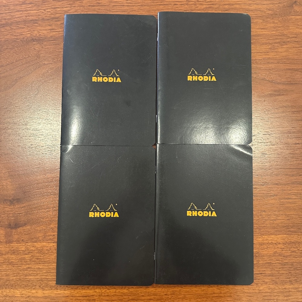11 Rhodia A5 Side Staple Notebooks Lined (LOT)